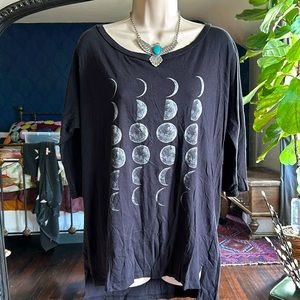 Synergy Organic cotton moon phases top